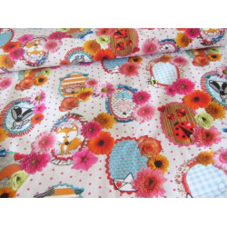 Canvas Cherry Picking Fabric Fever